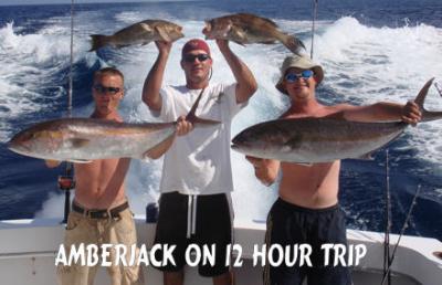 Amberjack on 12 hour trip